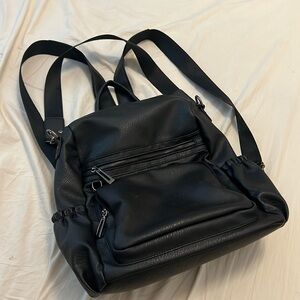 Black backpack / diaper bag